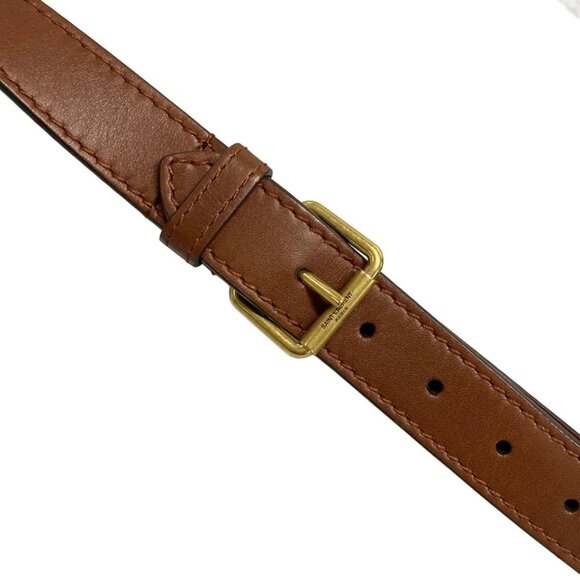 SAINT LAURENT PARIS Camera bag Le Monogram Dark Brown Brown PVC - 959-081925 - Picture 8 of 14